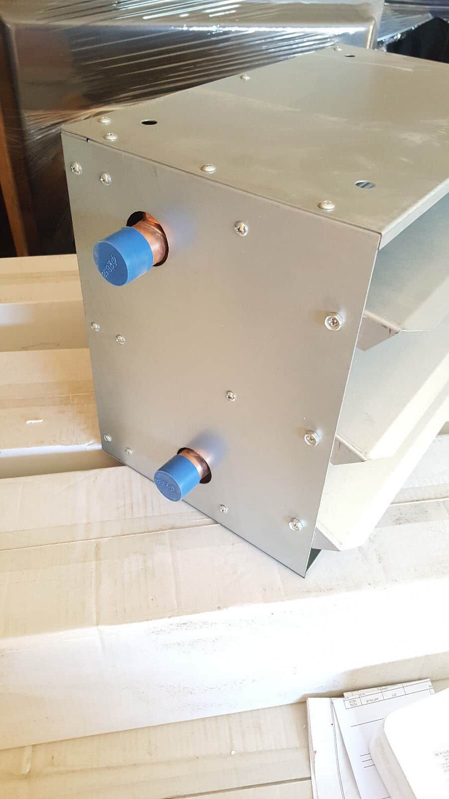 unit heater air handler 16x16 2 speed fan 100k btu with switch - Image 4
