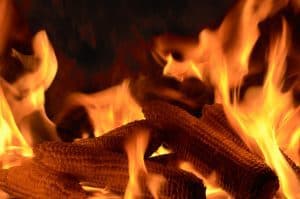 heating with corn