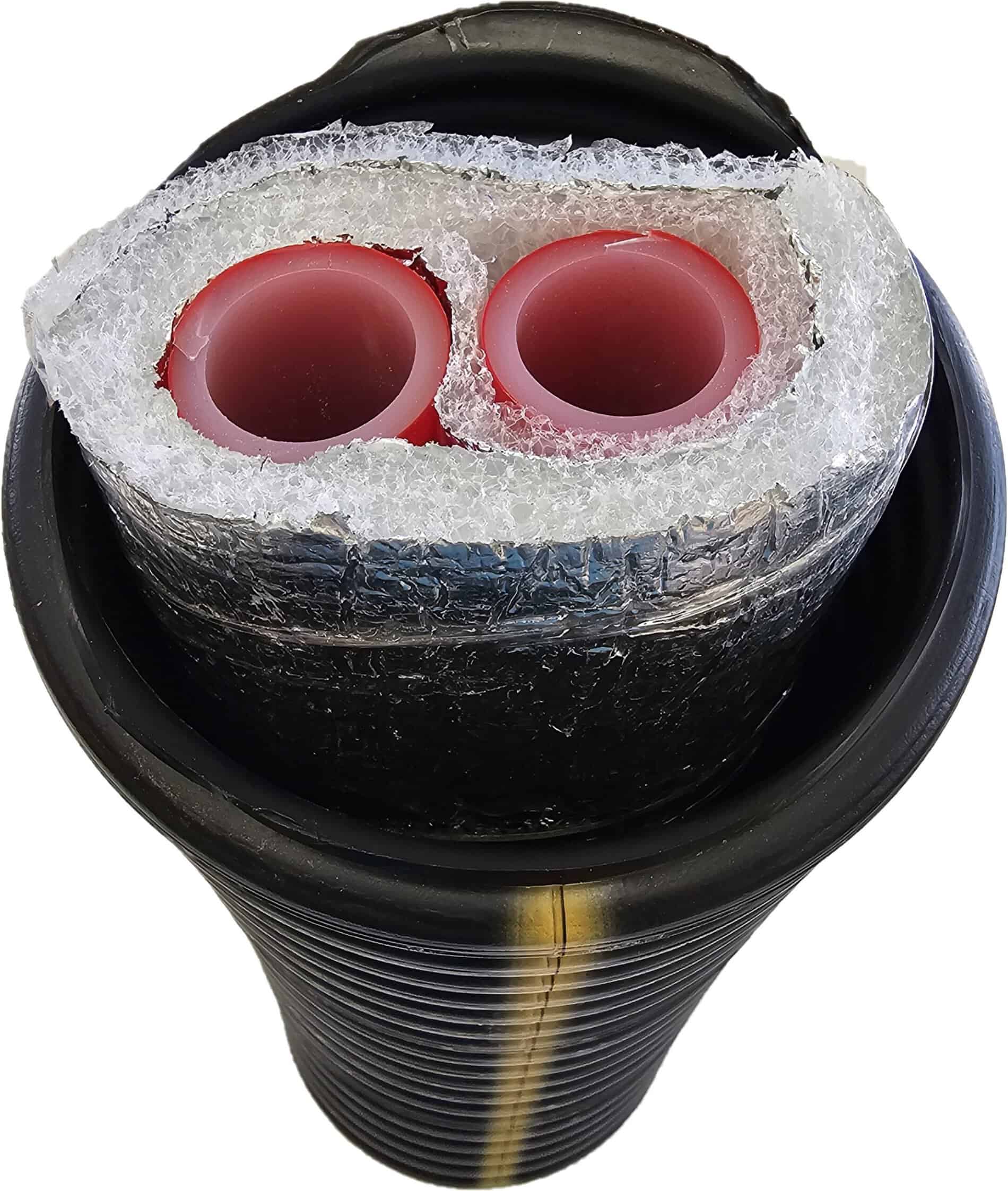 Insulated Pex with Rehau 1″ 02 Pex Tubing Pipe-by the foot - Image 3